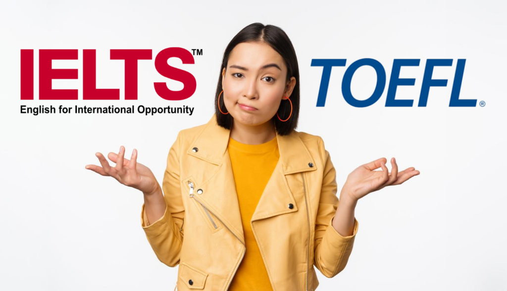 the differences of ielts and toefl