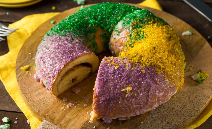 Tradisi makanan tahun baru king cake di amerika serikat