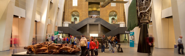 Inside of Imperial War Museum as one of Hidden Gems London