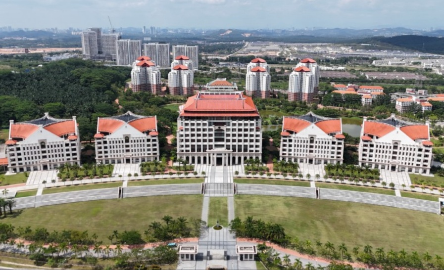 Gedung kampus Xiamen University Malaysia dan kesempatan beasiswa S1 Malaysia