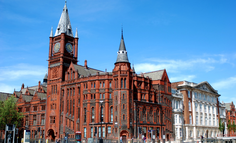 Gedung University of Liverpool untuk kuliah di inggris