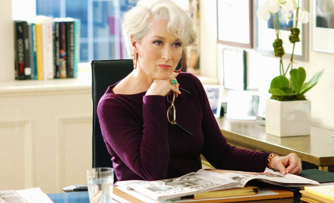 miranda priestly (meryl streep) di film the devil wears prada