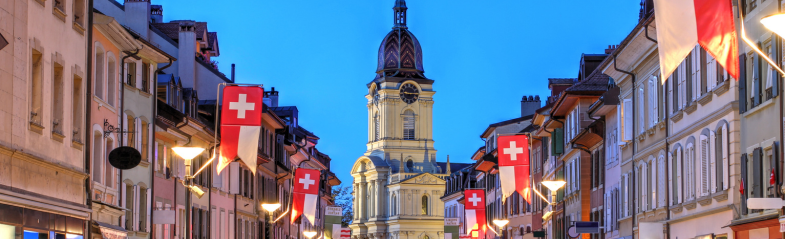 pusat kota eropa swiss